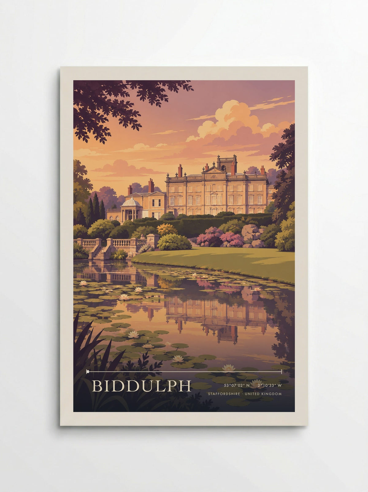 Biddulph, Staffordshire | Travel Poster - Poster