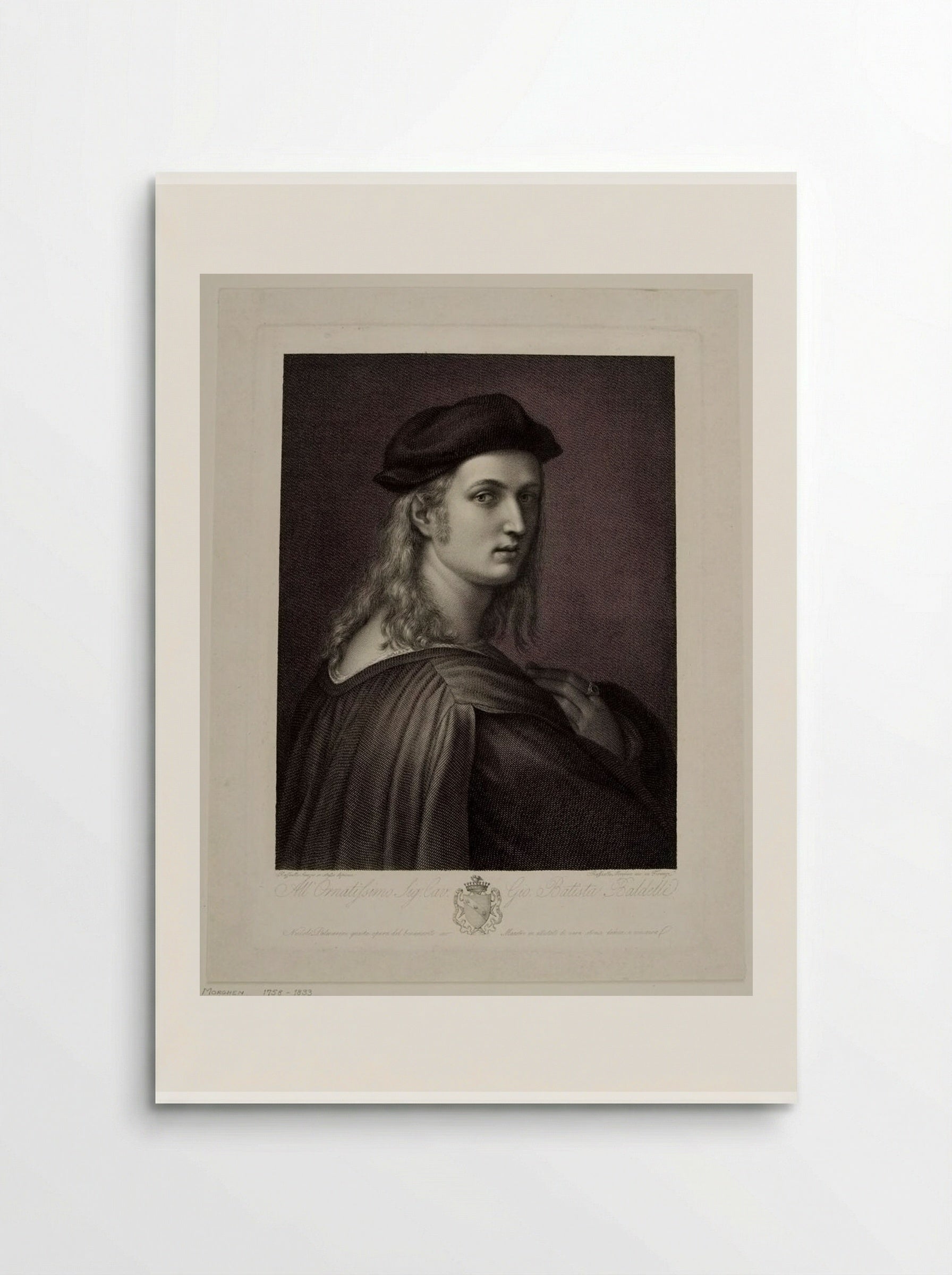 Bindo Altoviti - Raphael Morghen - Poster