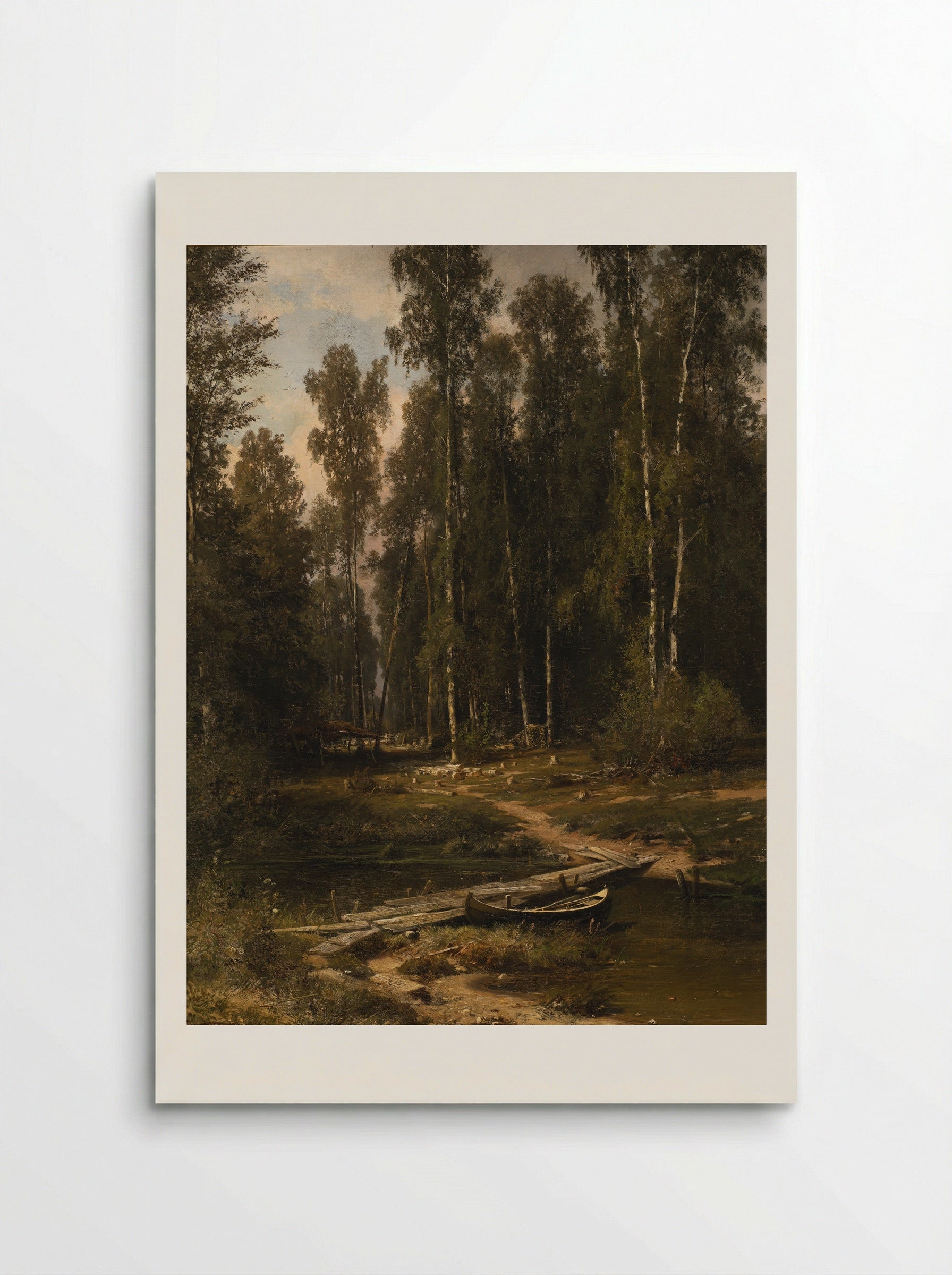 Birch Grove - Ivan Shishkin - Poster