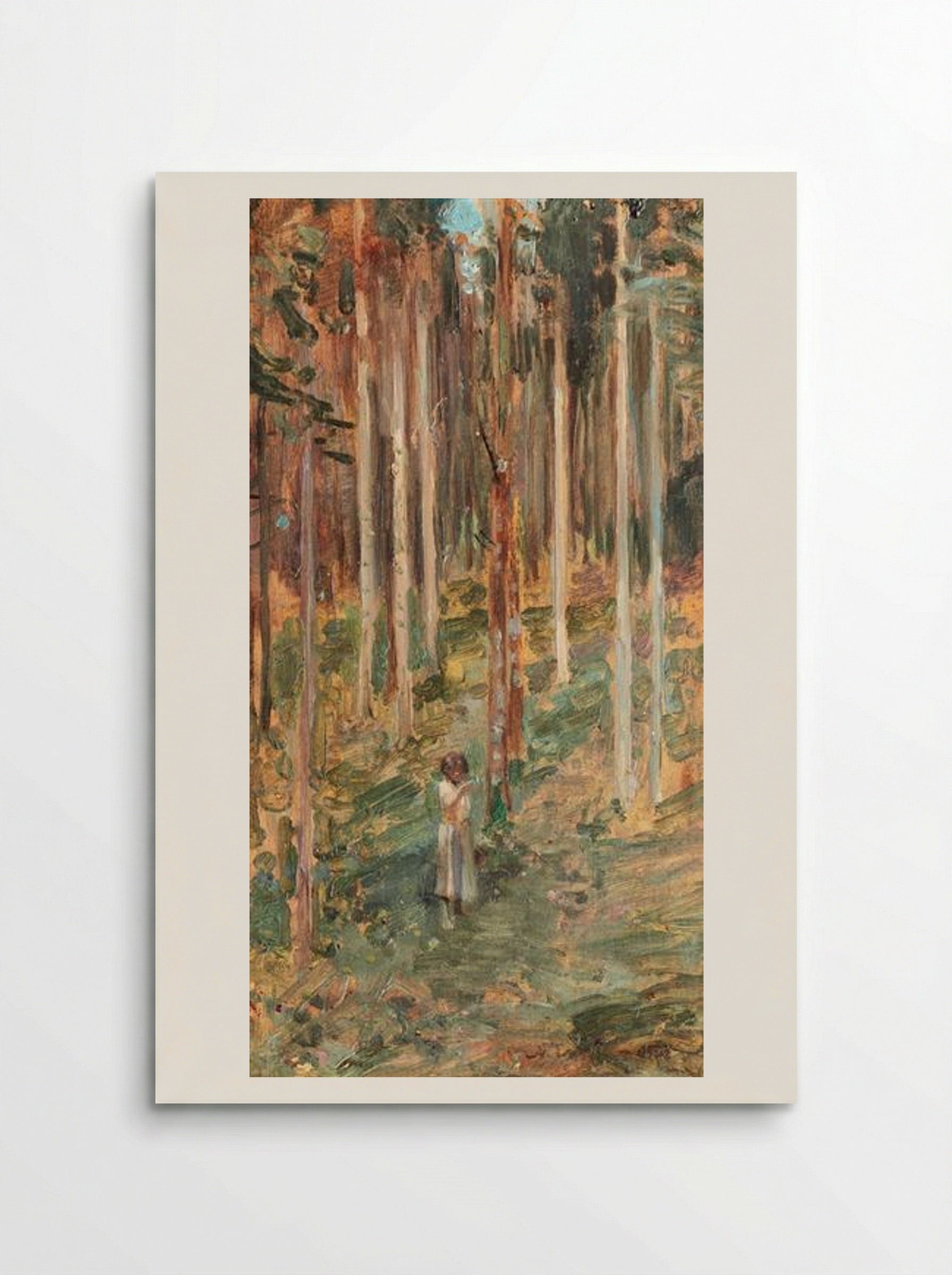 Birch Wood - Nicolae Vermont - Poster