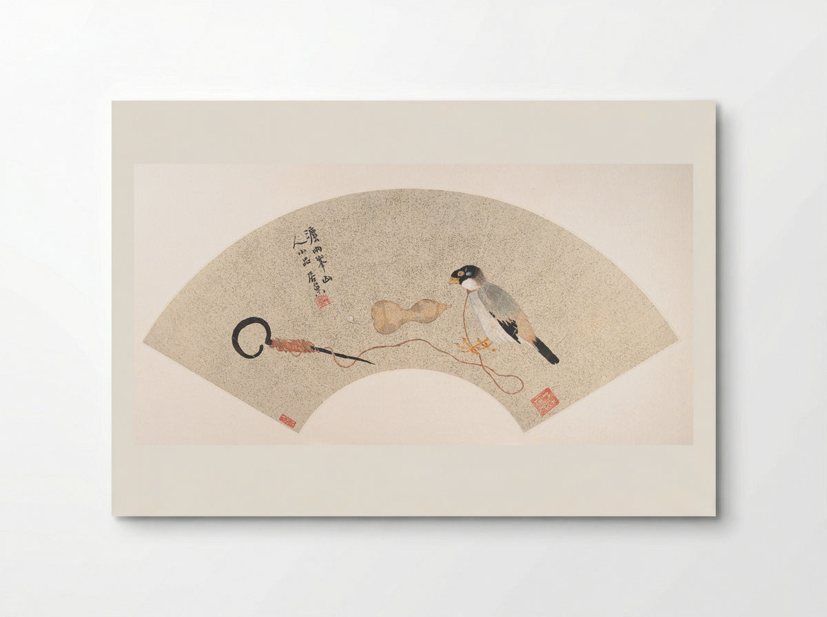Bird (Fan Painting) - Ju Chao - Poster