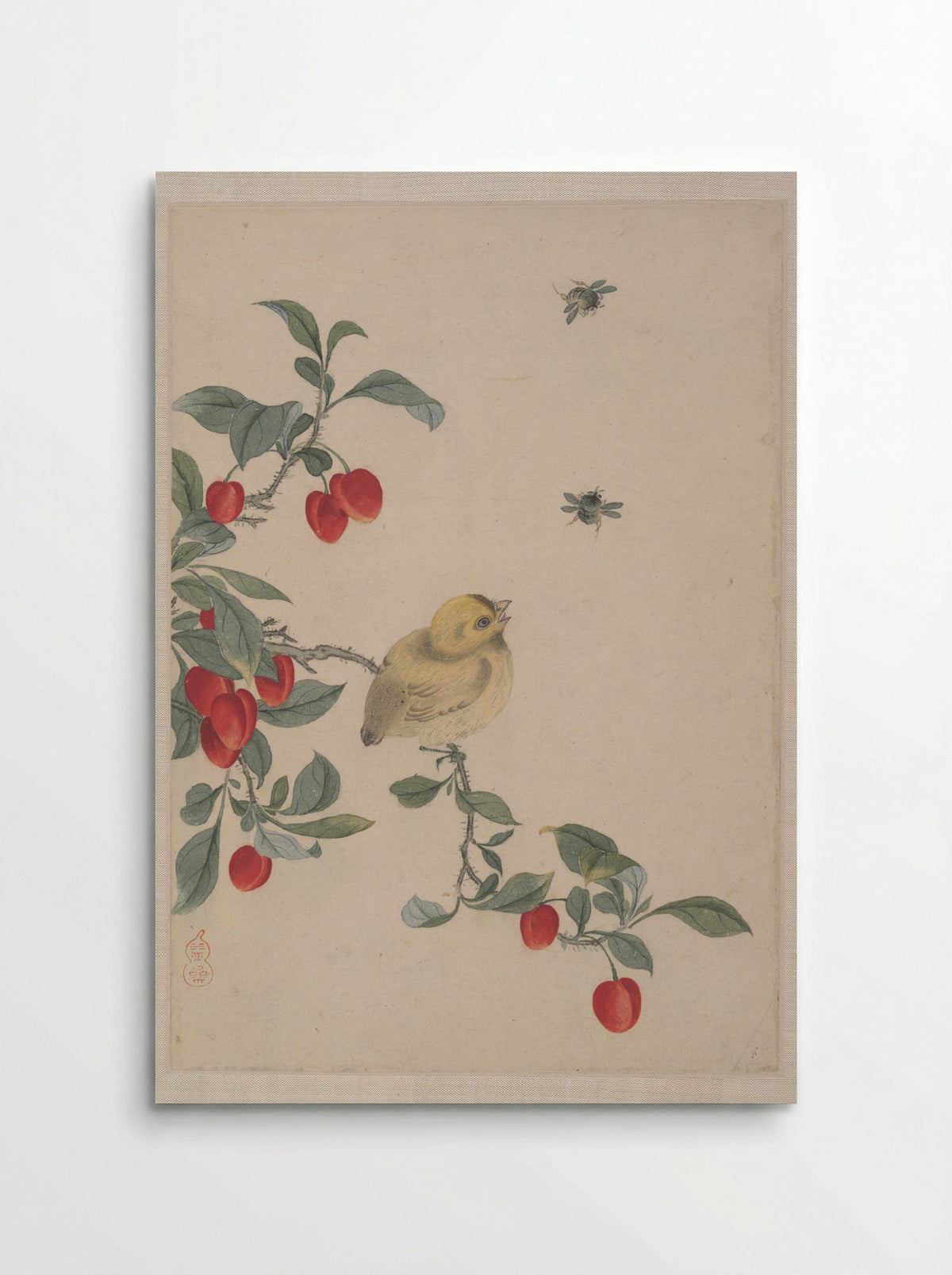 Birds, Insects and Flowers - Yi Zhai - Poster