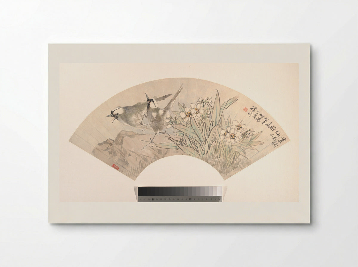 Birds and Narcissus - Xu Xiang - Poster