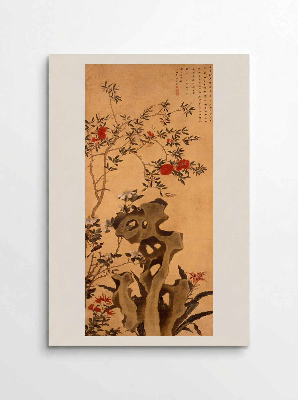 Birds of the Seasons (Summer) - Shen Quan - Poster