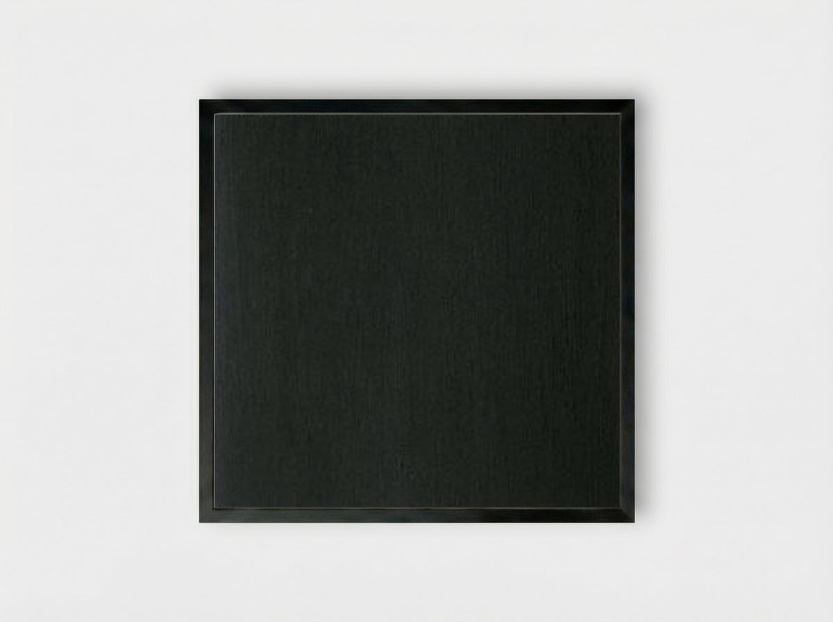 Black Monochrome - Yves Klein - Framed Print Black