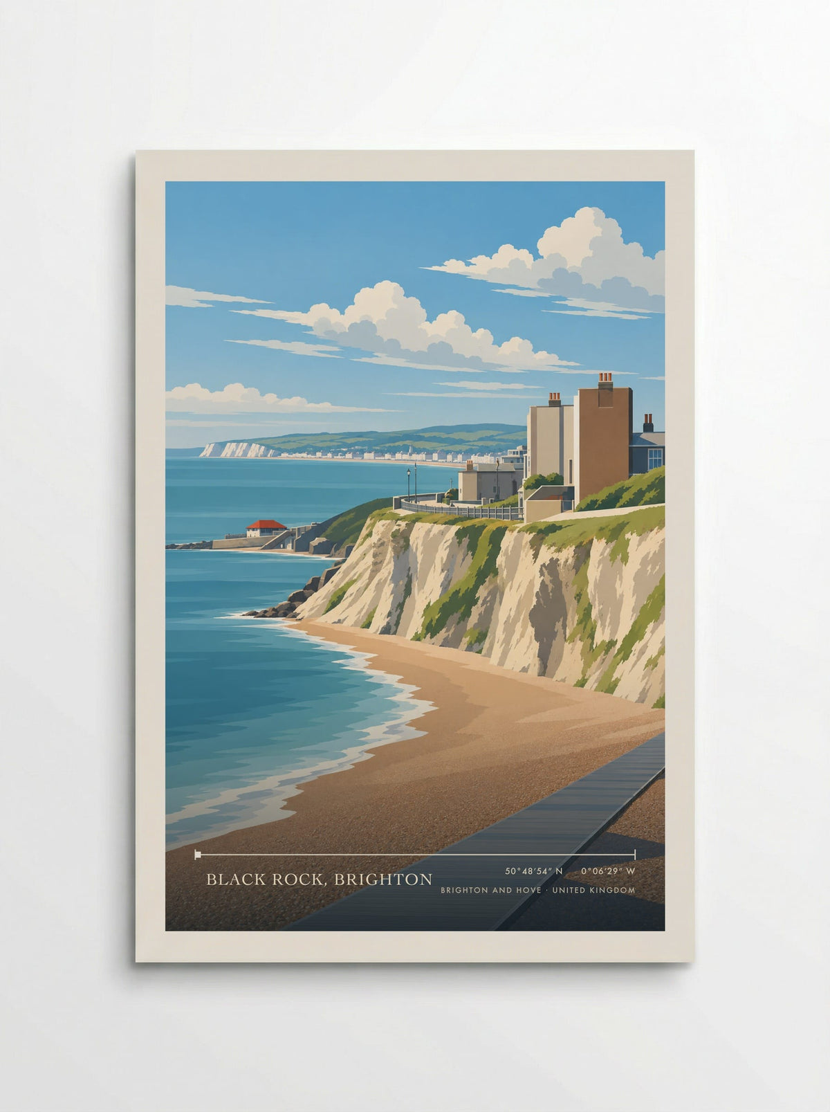 Black Rock, Brighton, Brighton and Hove | Travel Poster - Poster
