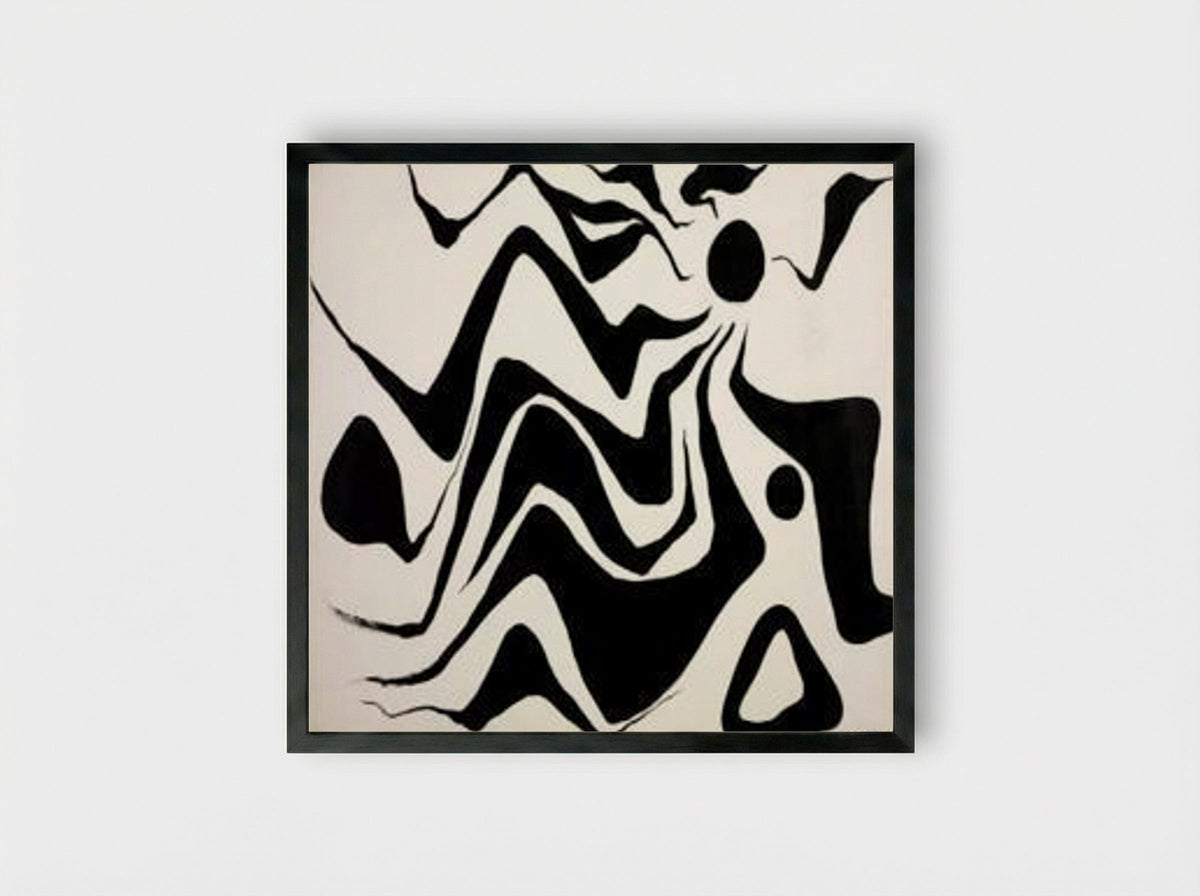 Black Sun - Alexander Calder - Framed Print Black