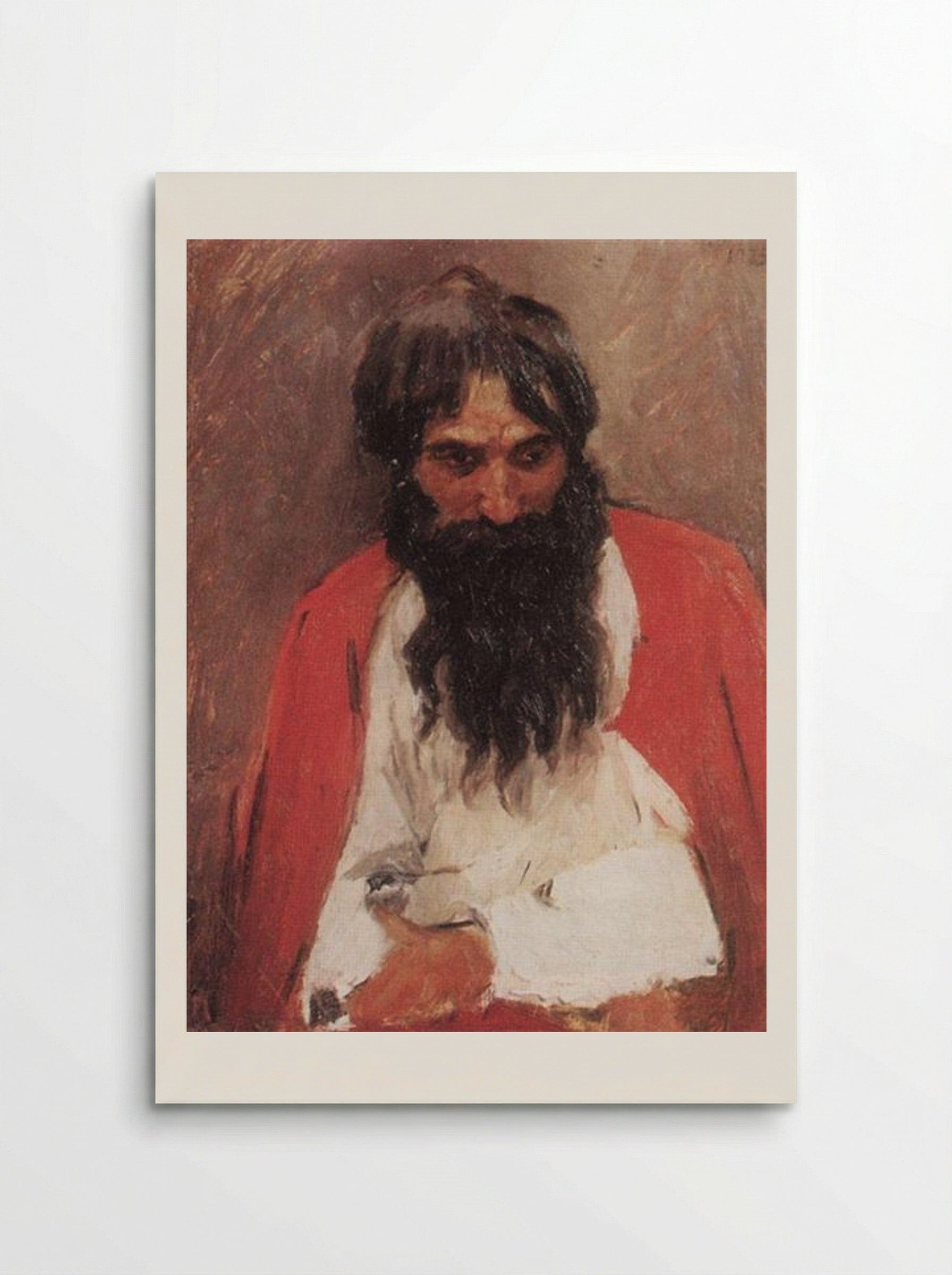 Blackbearded Old Man - Vasily Surikov - Poster