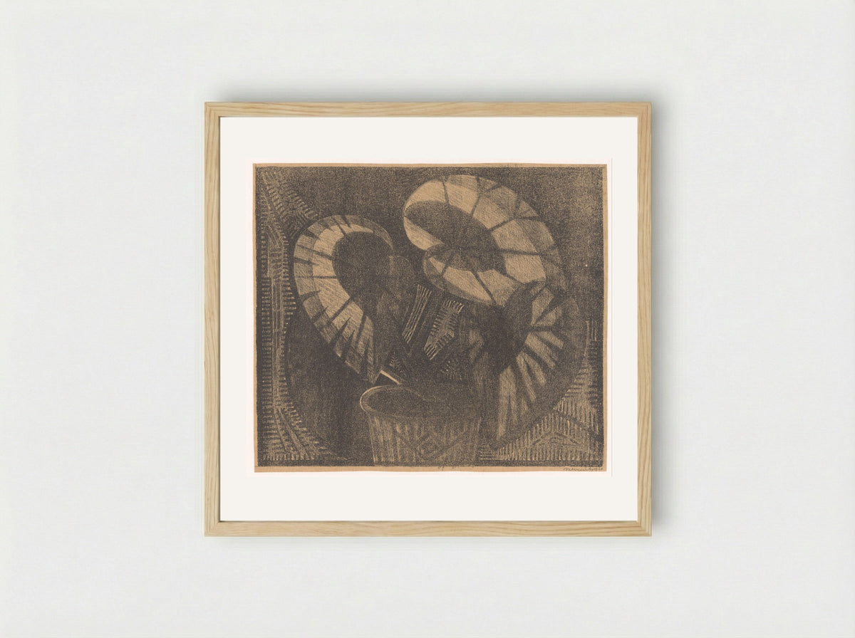 Bladbegonia - Samuel Jessurun de Mesquita - Framed Print Wood