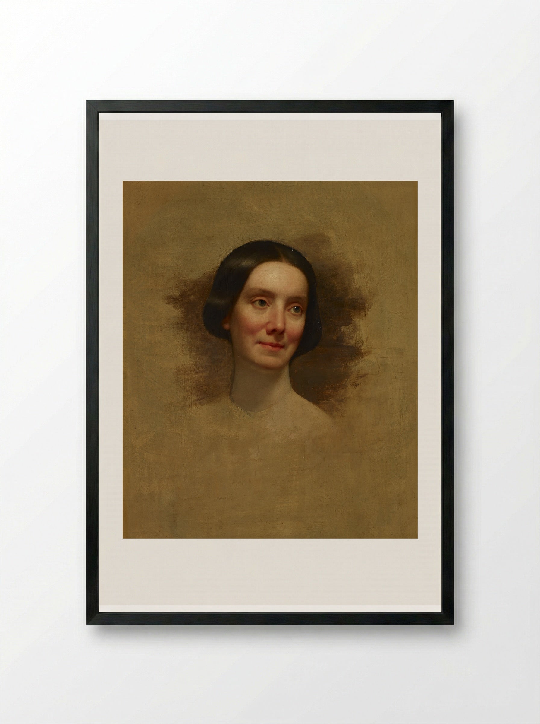 Blanche Sully - Thomas Sully - Framed Print Black