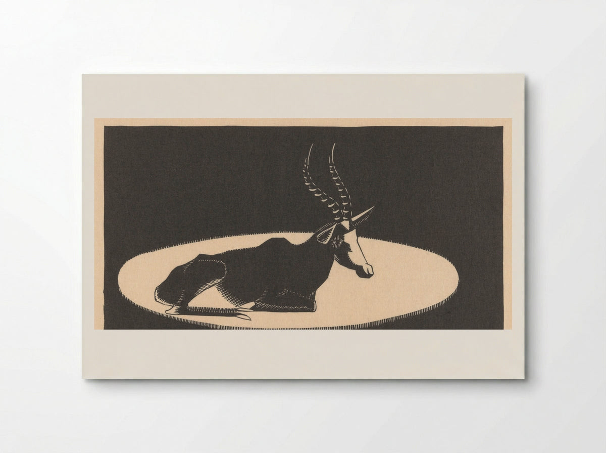 Blesbok - Samuel Jessurun de Mesquita - Poster