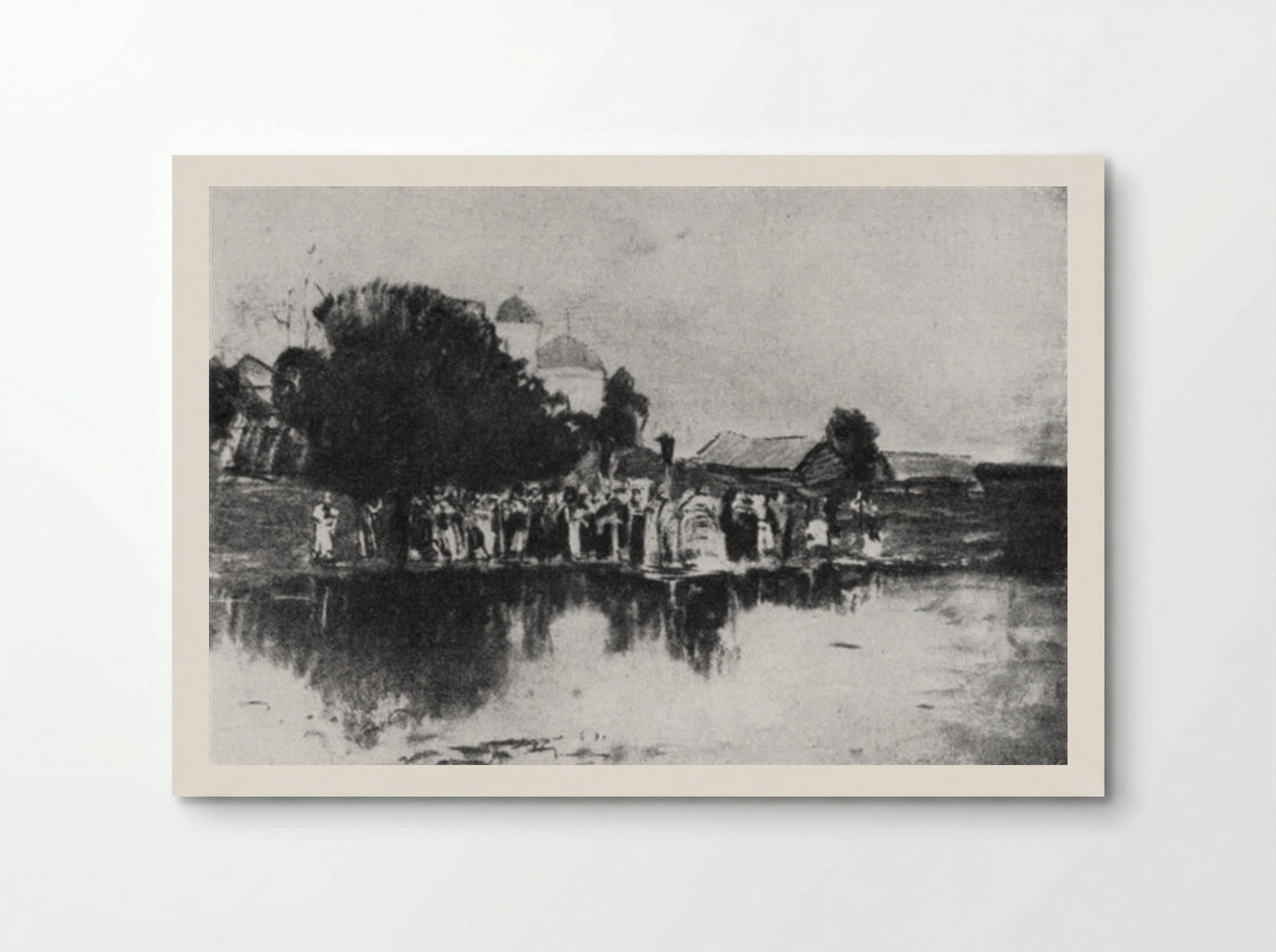 Blessing of the Waters - Isaac Levitan - Poster