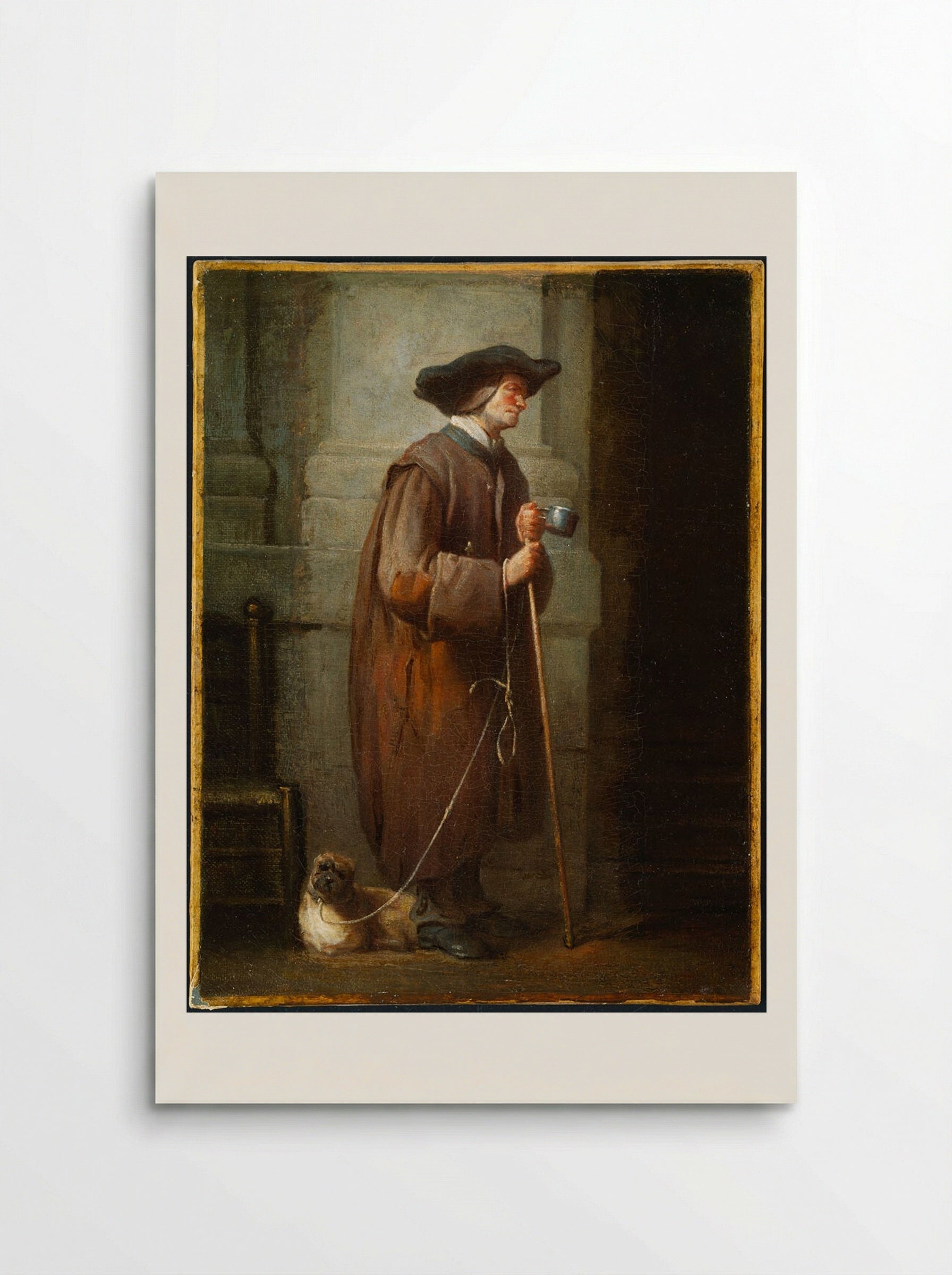 Blind Beggar - Jean-Baptiste-Siméon Chardin - Poster