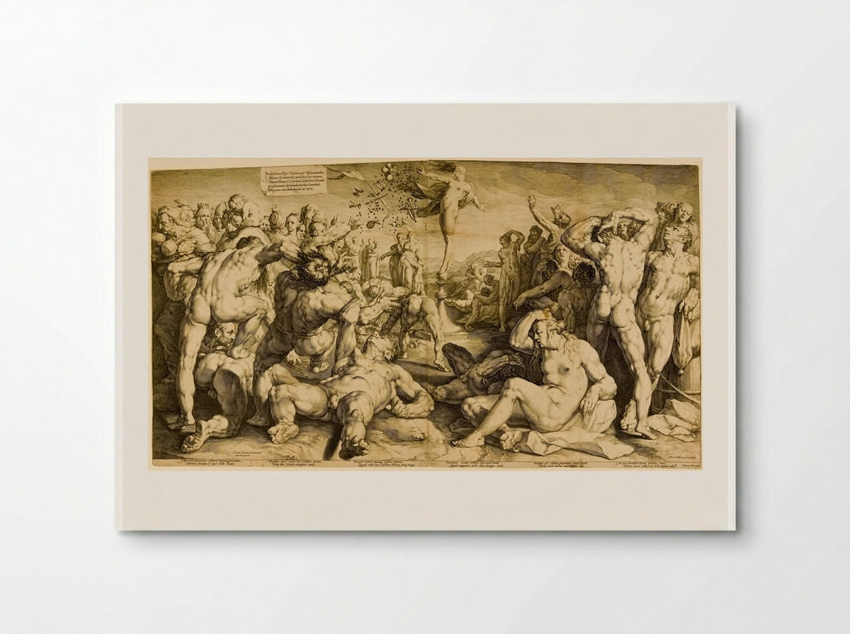 Blind Fortune Distributing Gifts - Jan Harmensz. Muller - Poster