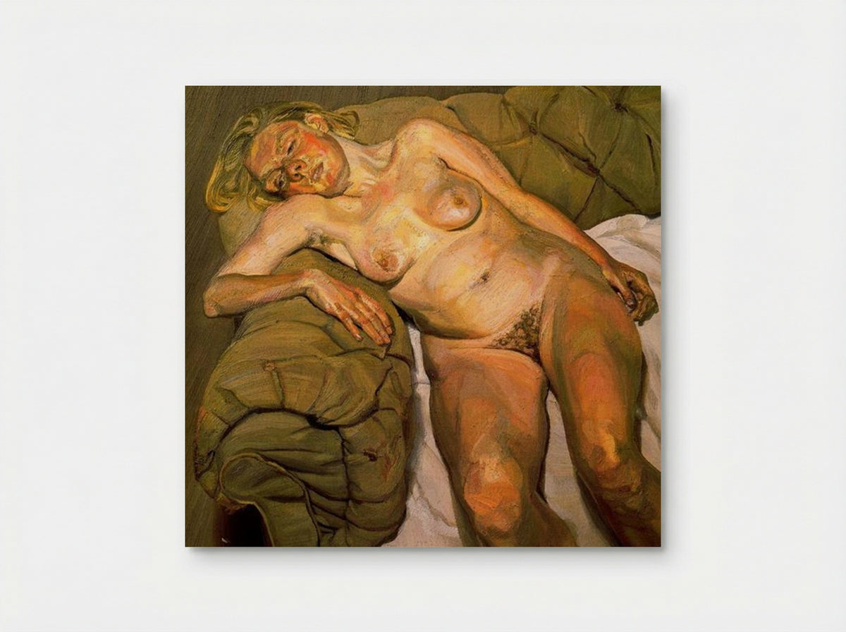 Blond Girl, Night Portrait - Lucian Freud - Poster