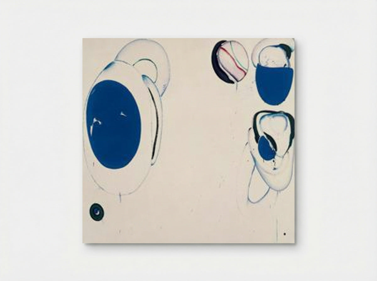 Blue Balls VIII - Sam Francis - Poster