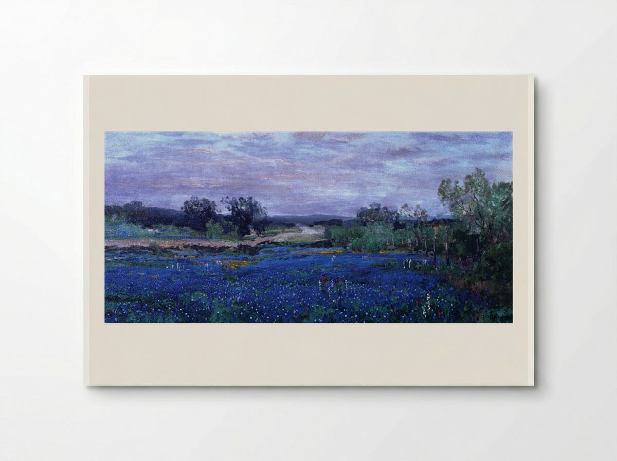 Blue Bonnets at Twilight - Robert Julian Onderdonk - Poster
