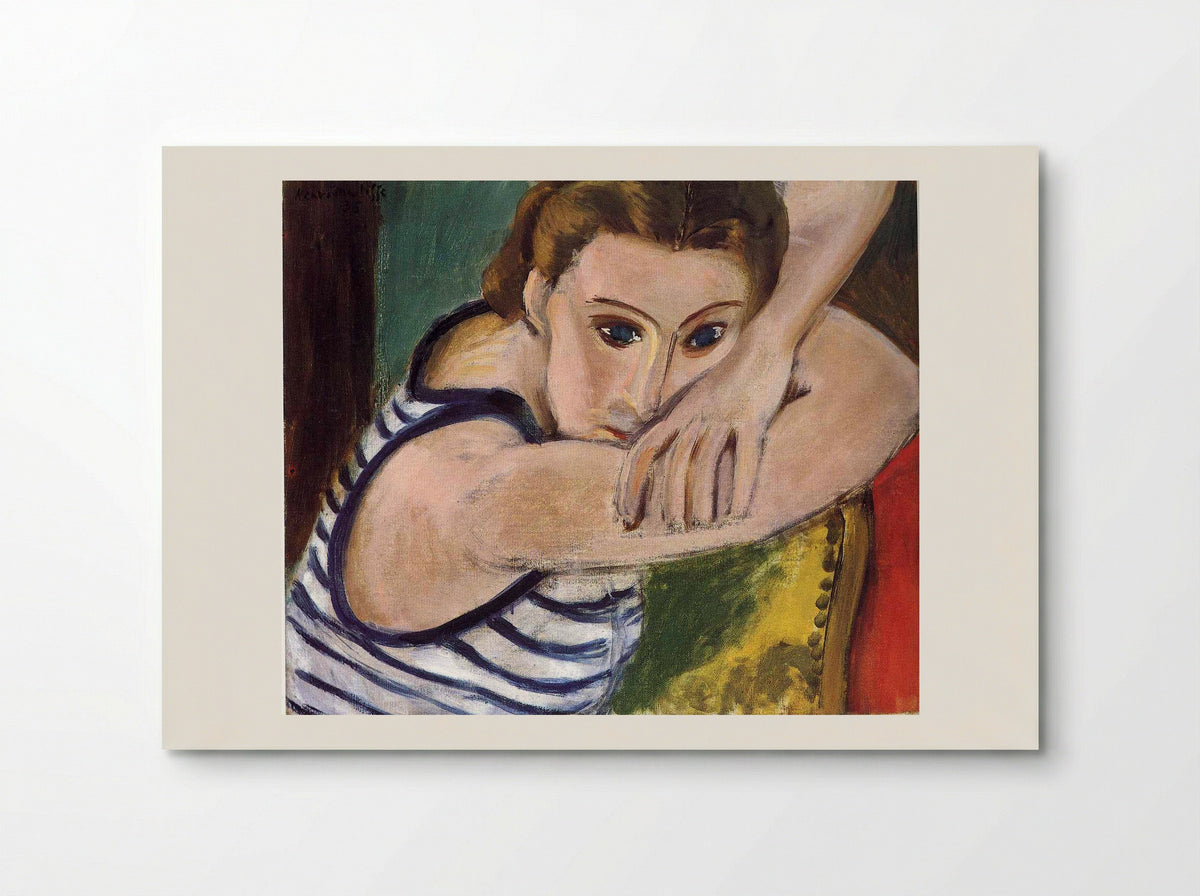 Blue Eyes - Henri Matisse - Poster