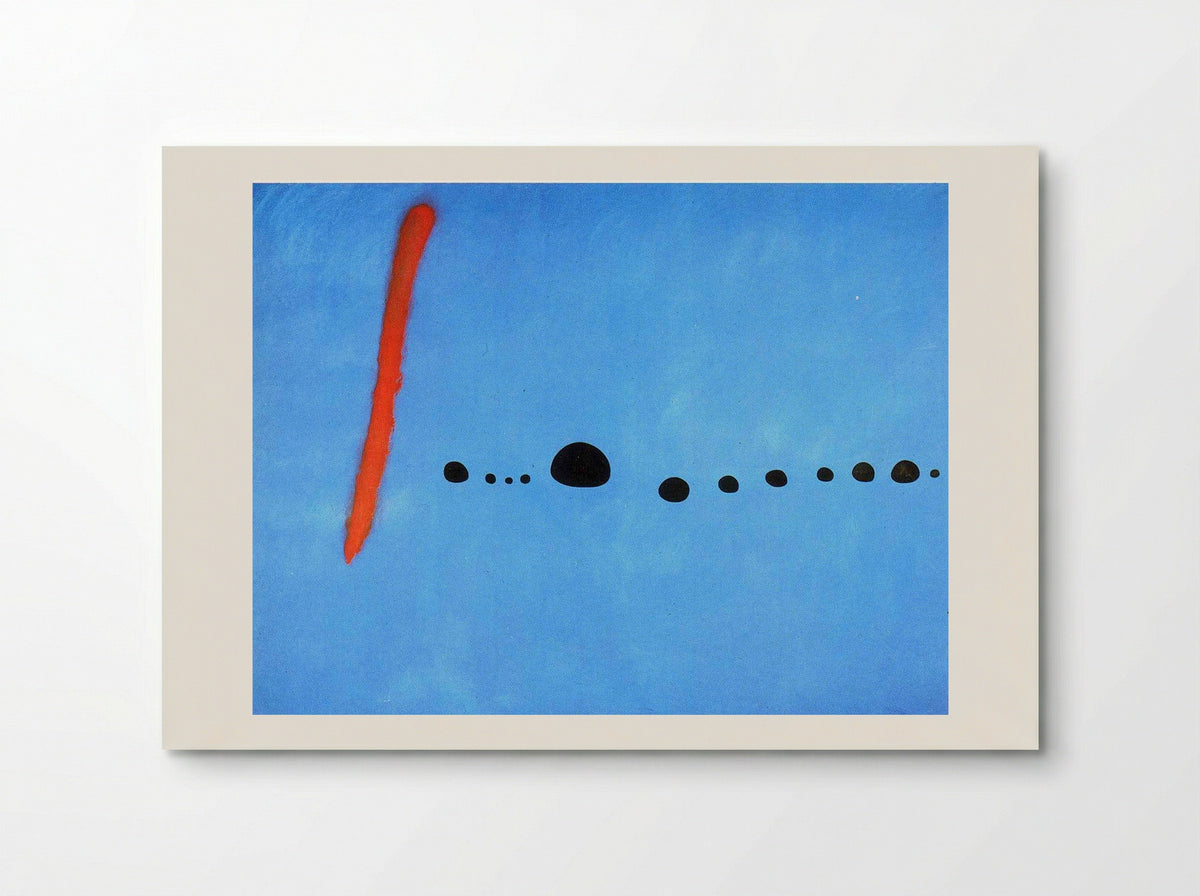 Blue II - Joan Miró - Poster