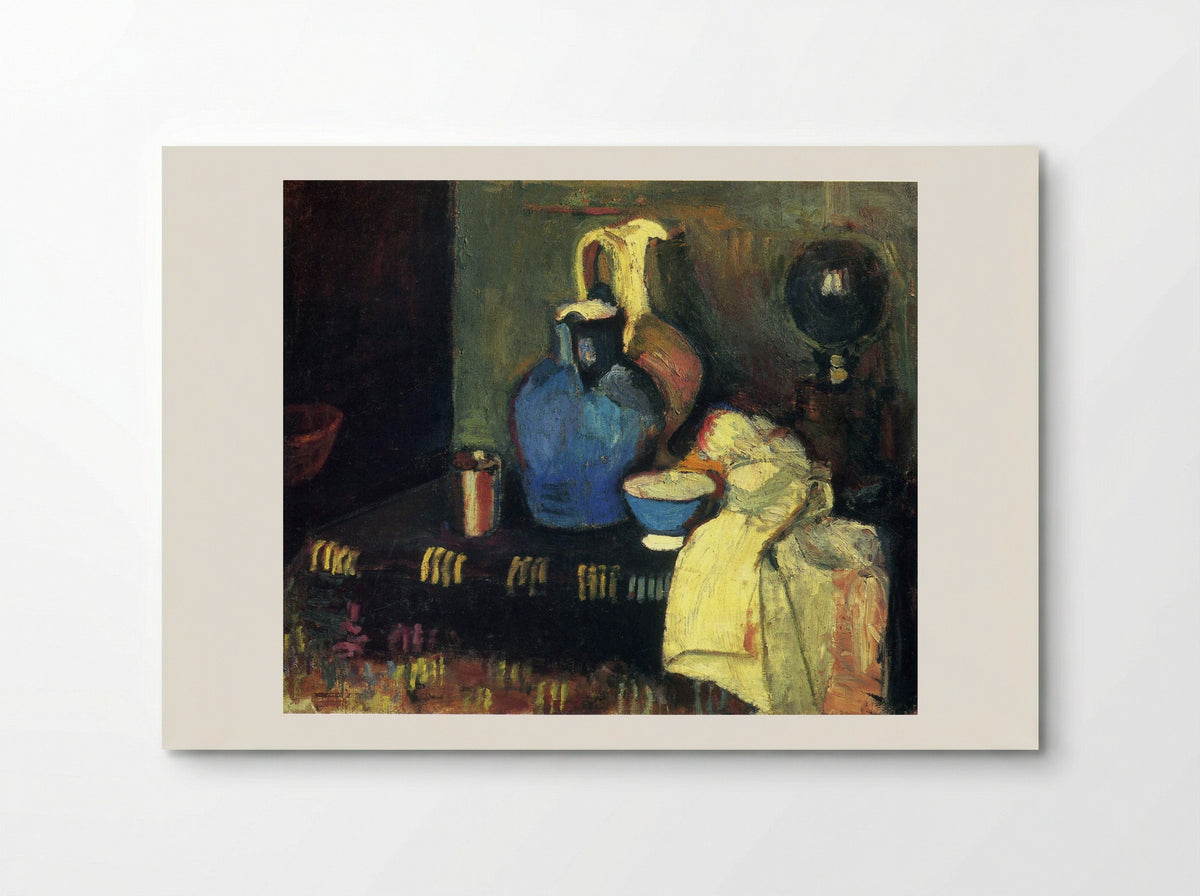 Blue Pitcher - Henri Matisse - Poster