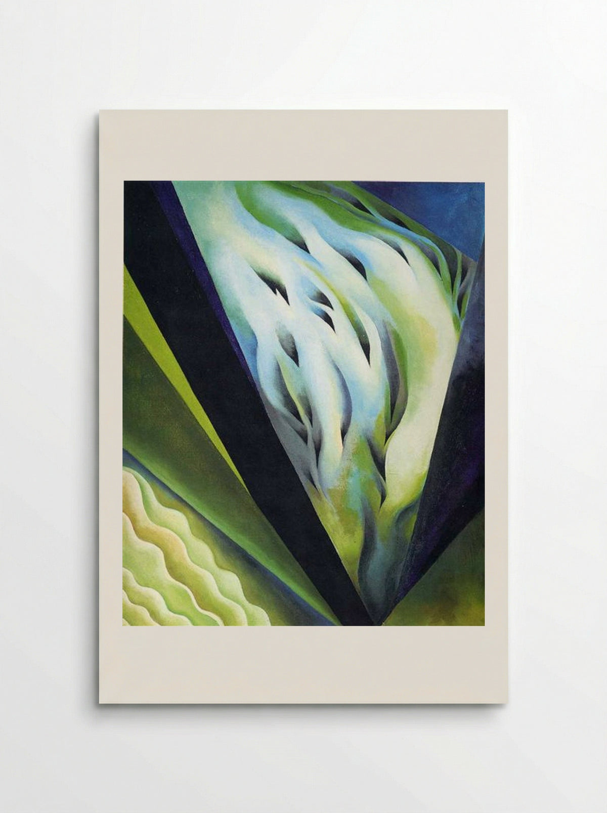 Blue and Green Music - Georgia O'Keeffe - Poster