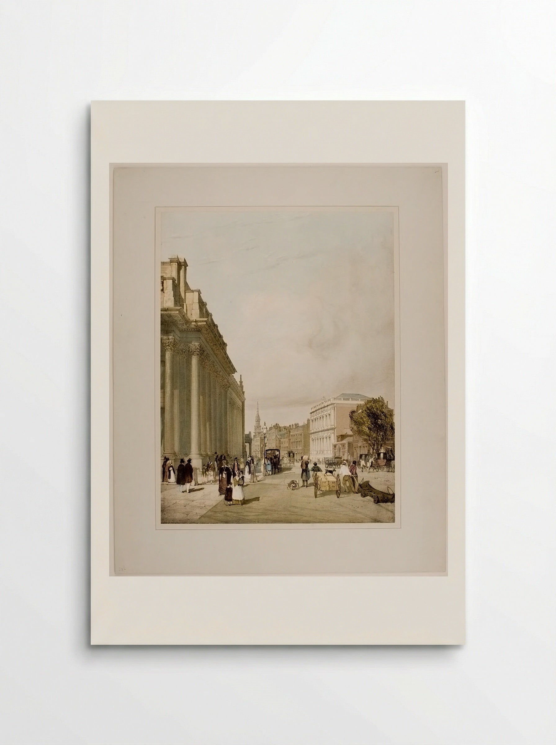 Board of Trade, Whitehall, etc... from Downing Street - Thomas Shotter Boys - Poster
