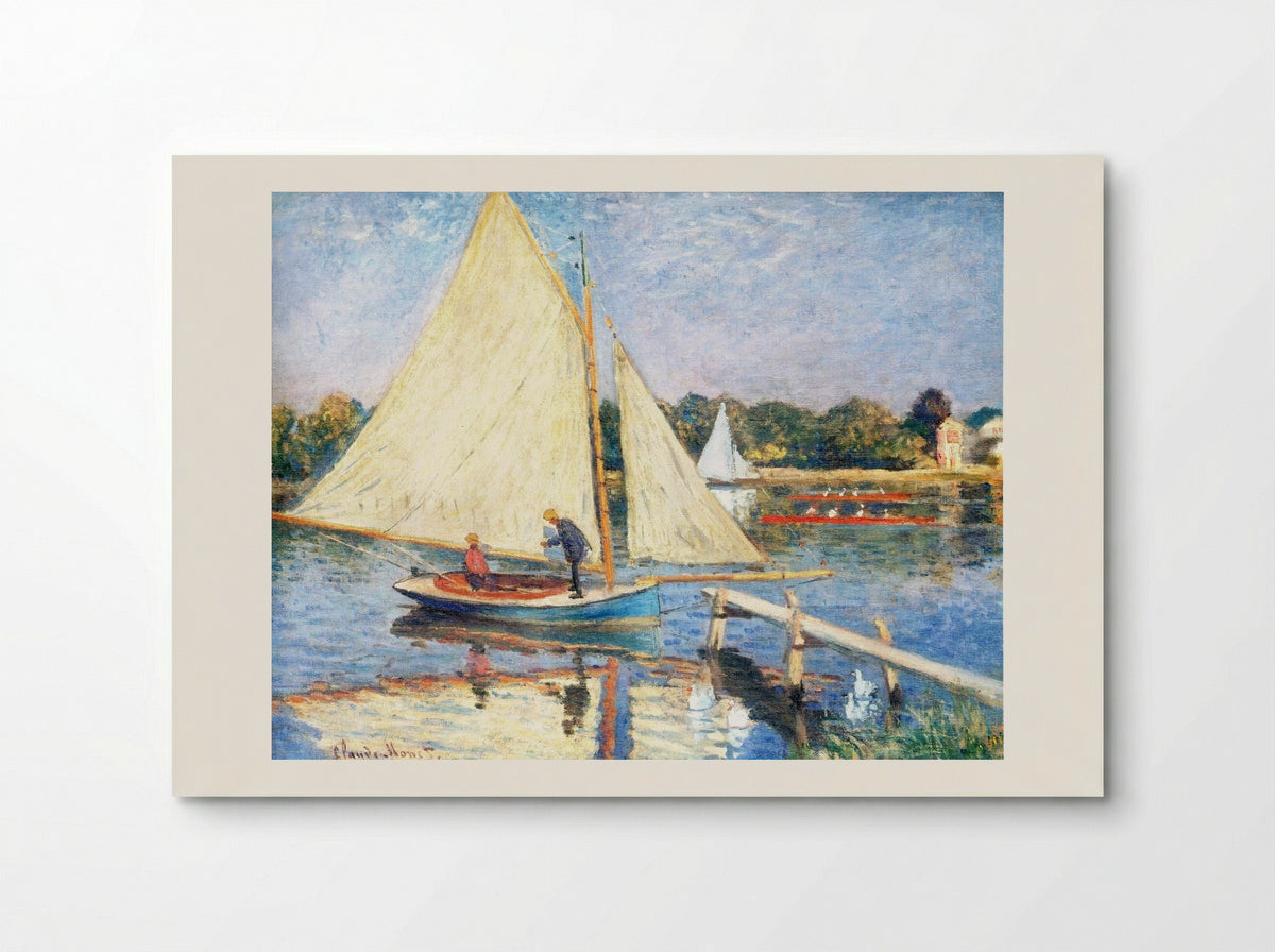 Boaters at Argenteuil - Claude Monet - Poster