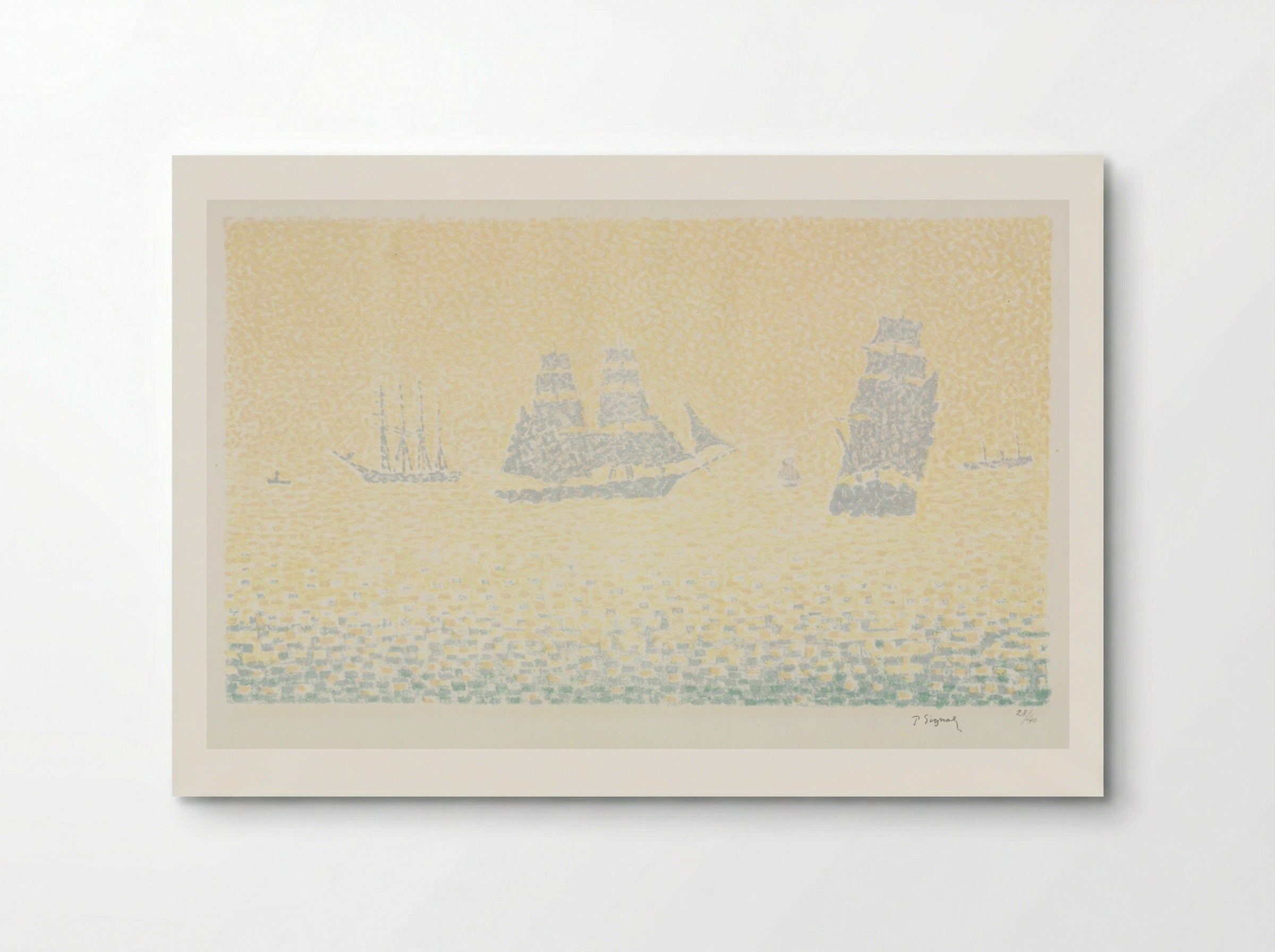 Boats - Paul Signac - Poster