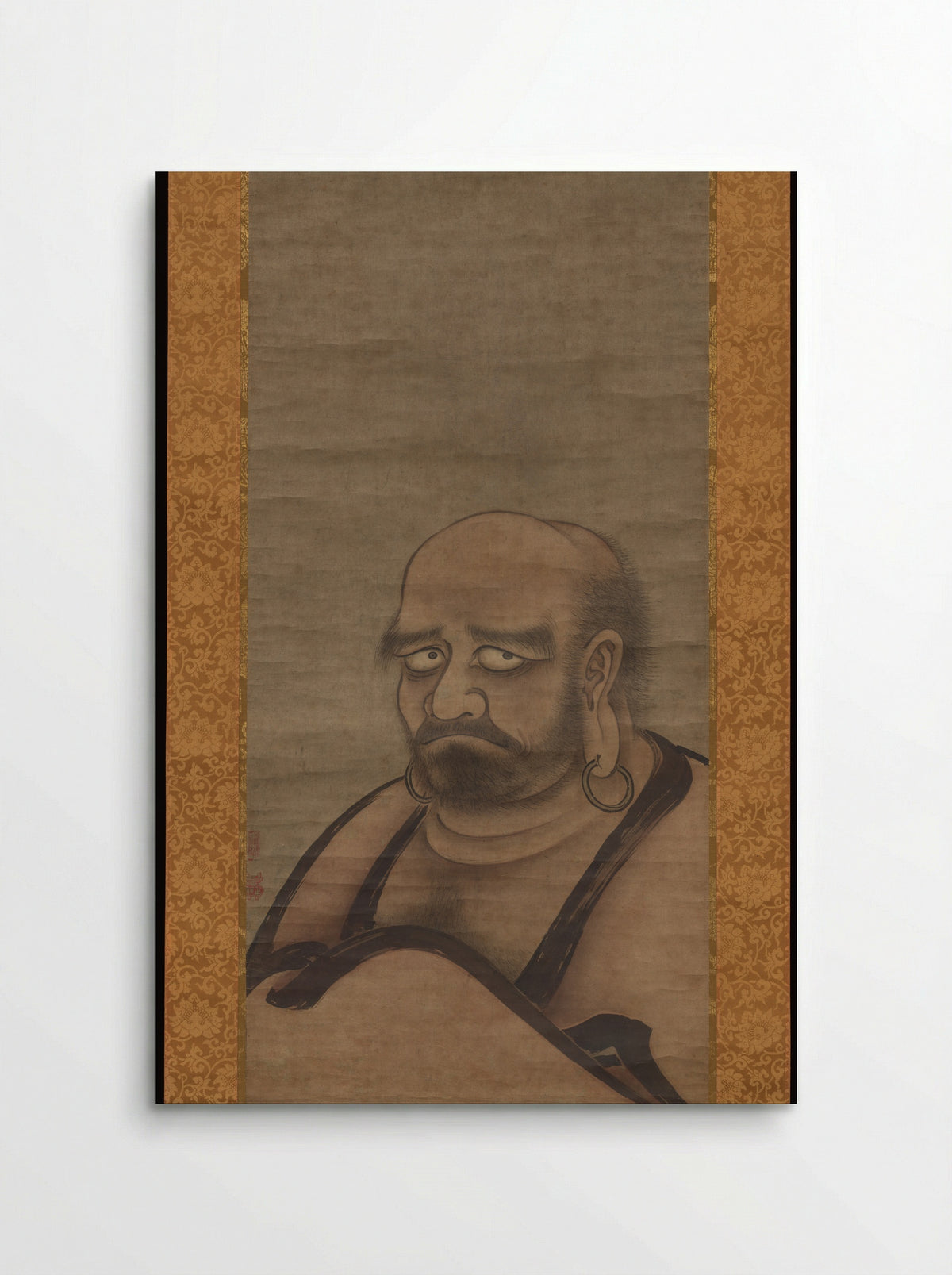 Bodhidharma in Red Robes - Kano Masanobu - Poster