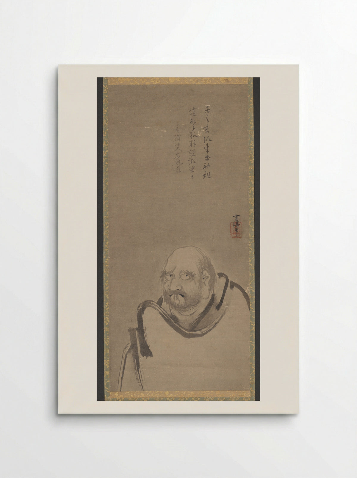 Bodhidharma - Unkei Eii - Poster