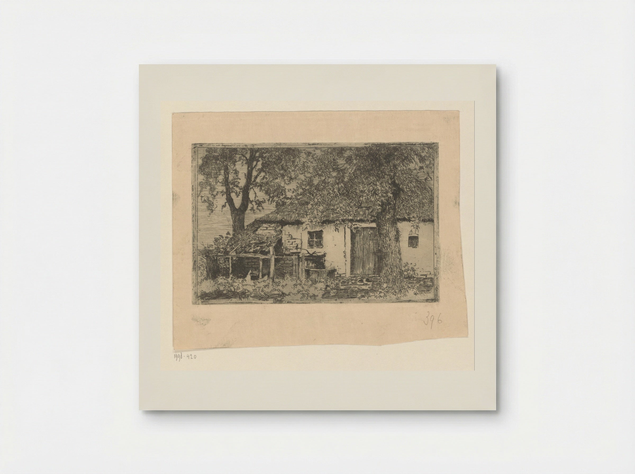 Boerderij (Farmhouse) - Cornelis Vreedenburgh - Poster