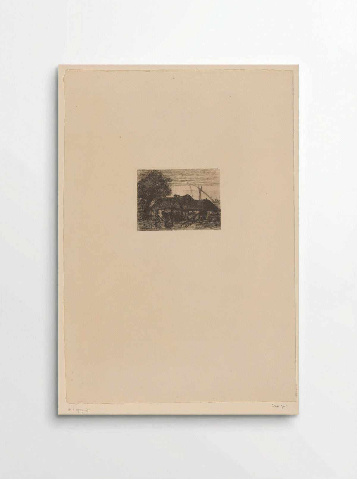 Boerderij in de Kempen - Jakob Smits - Poster