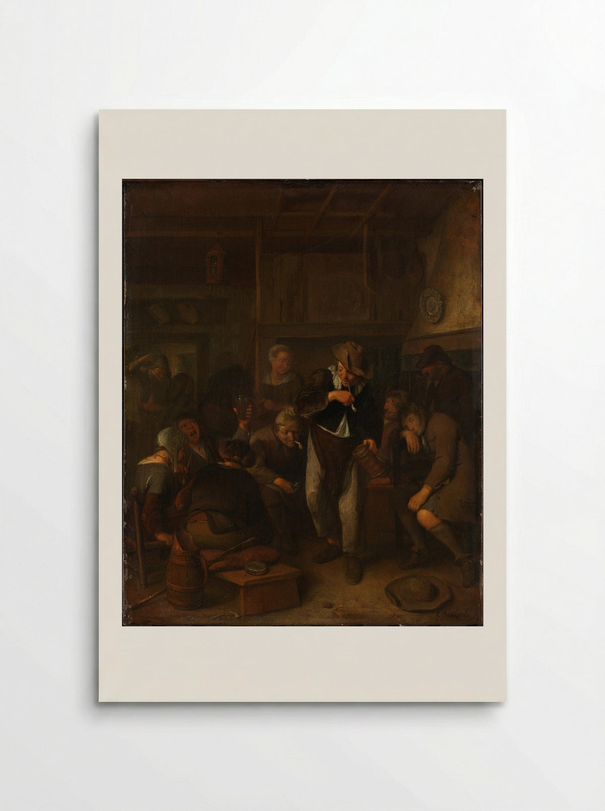 Boerenherberg (Peasant Inn) - Richard Brakenburg - Poster
