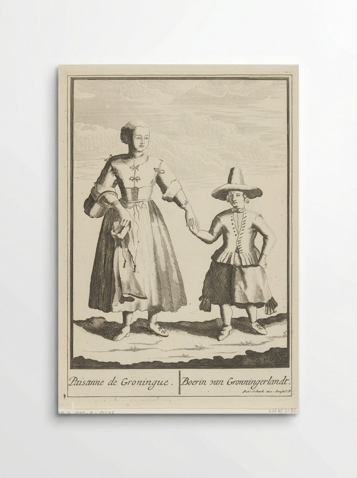 Boerin van Groningerlandt - Pieter van den Berge - Poster