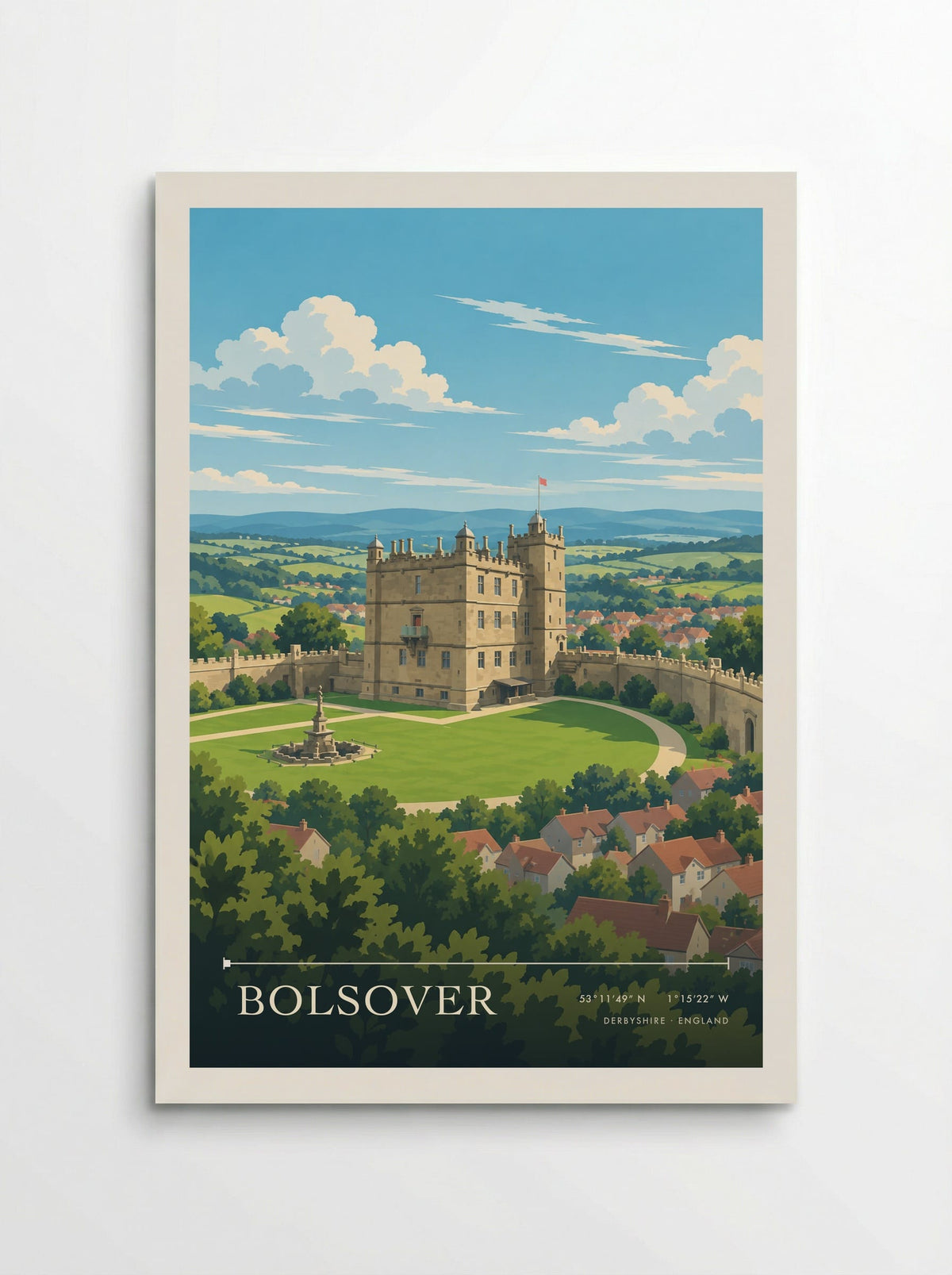 Bolsover, Derbyshire | Travel Poster - Poster