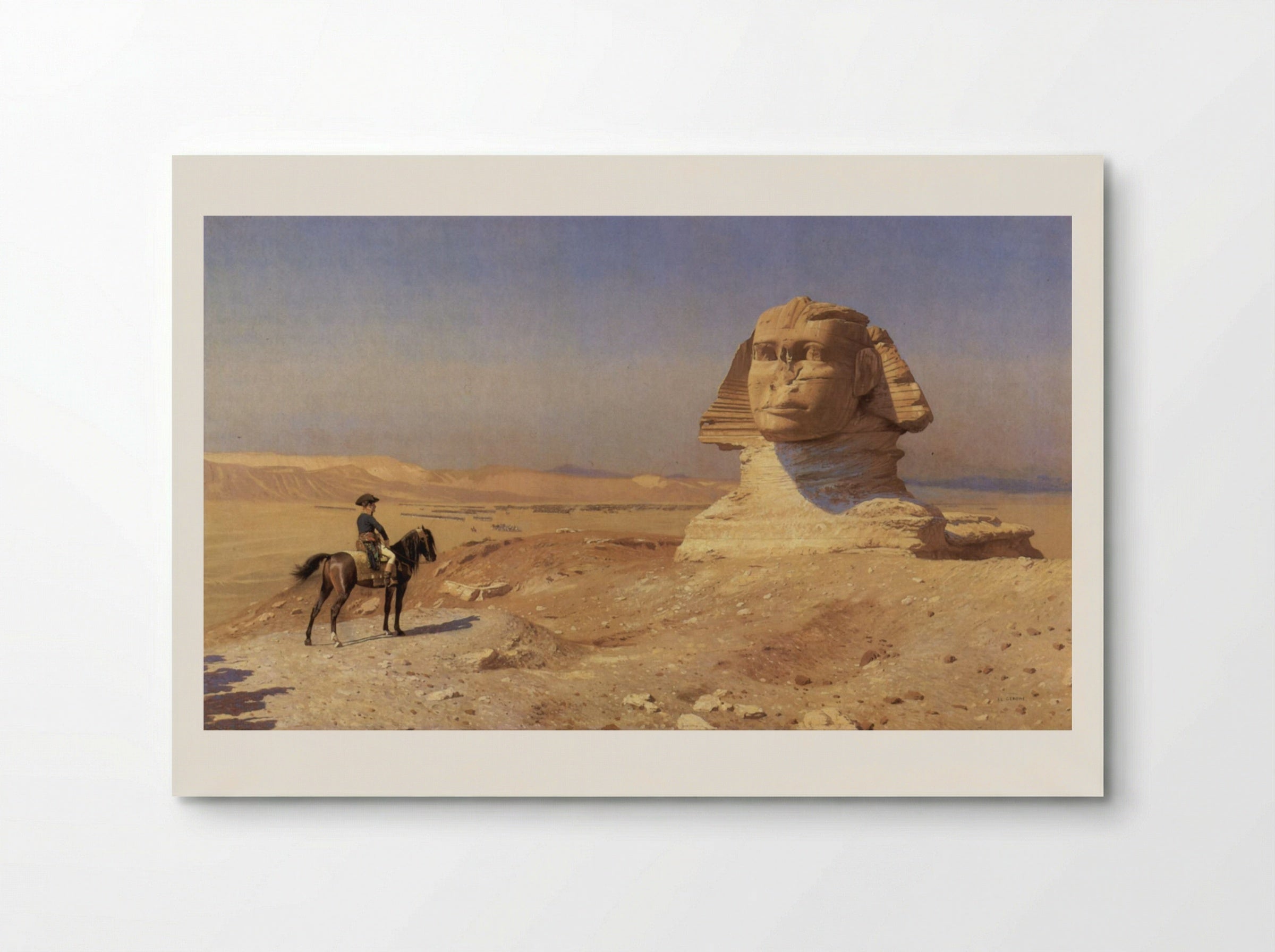 Bonaparte Before the Sphinx - Jean-Léon Gérôme - Poster