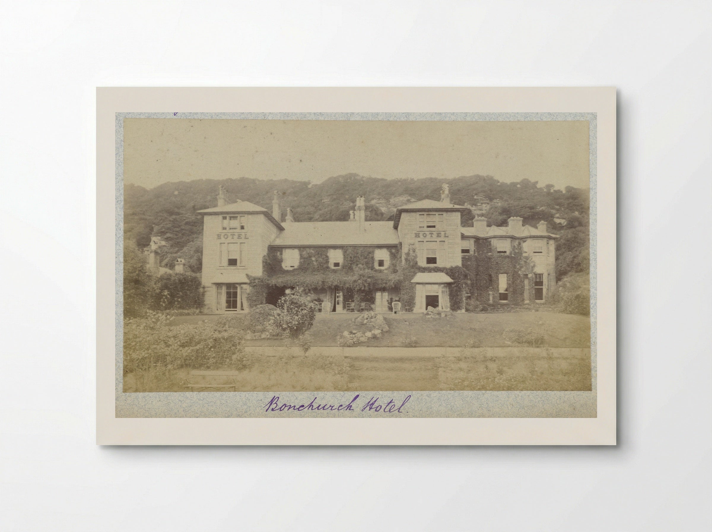 Bonchurch Hotel in Bonchurch - Henry Pauw van Wieldrecht - Poster
