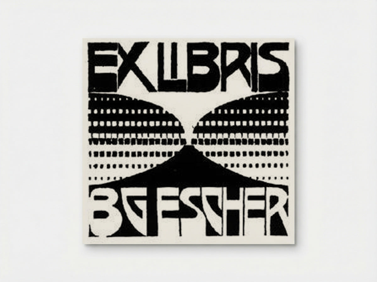 Bookplate B.G. Escher (Beer) - M.C. Escher - Poster