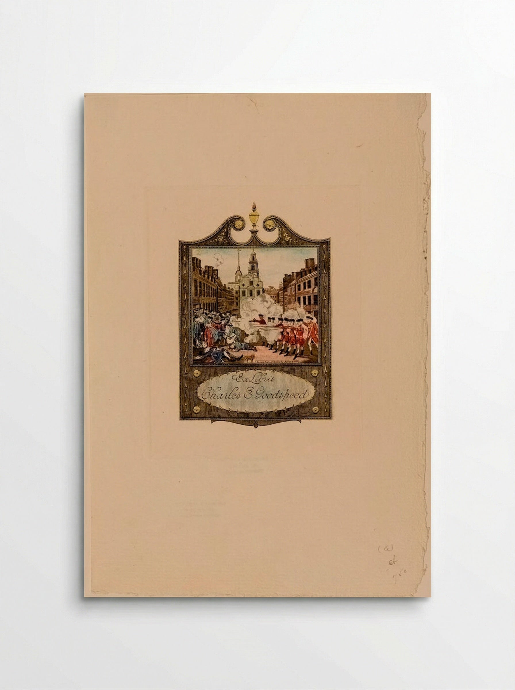 Bookplate of Charles E. Goodspeed - Sidney L. Smith - Poster