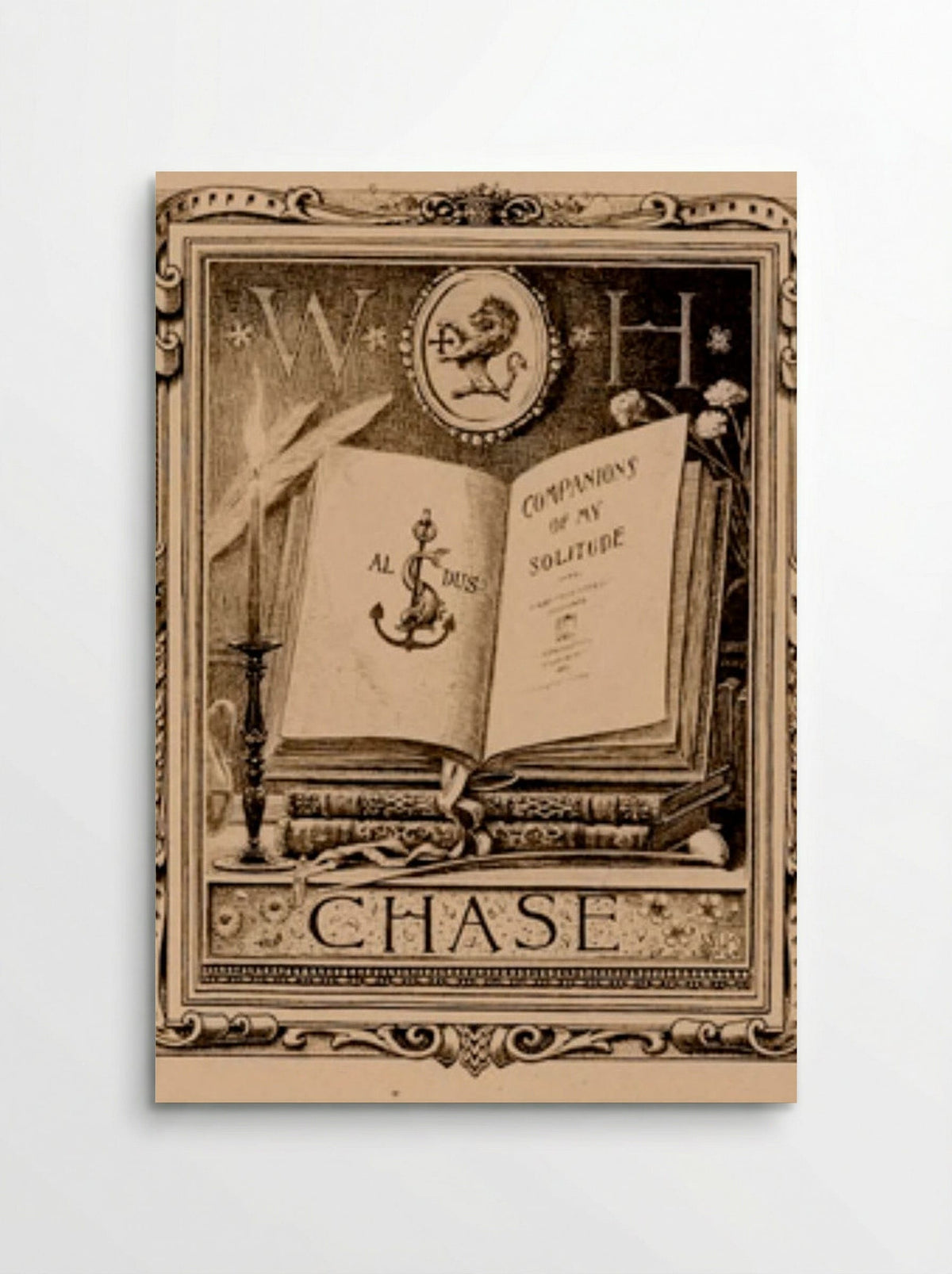 Bookplate of W. H. Chase - Sidney L. Smith - Poster