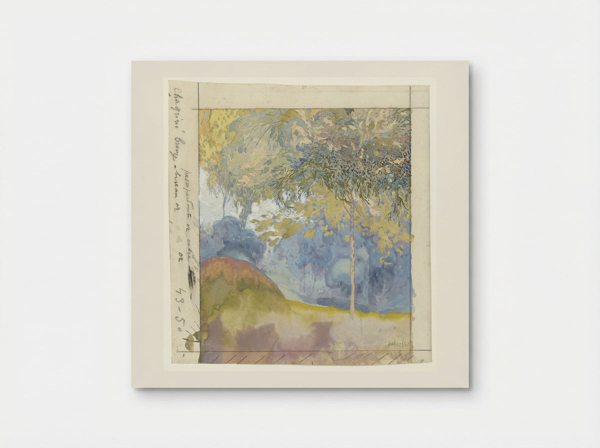 Boomrijk landschap - Georges de Feure - Poster