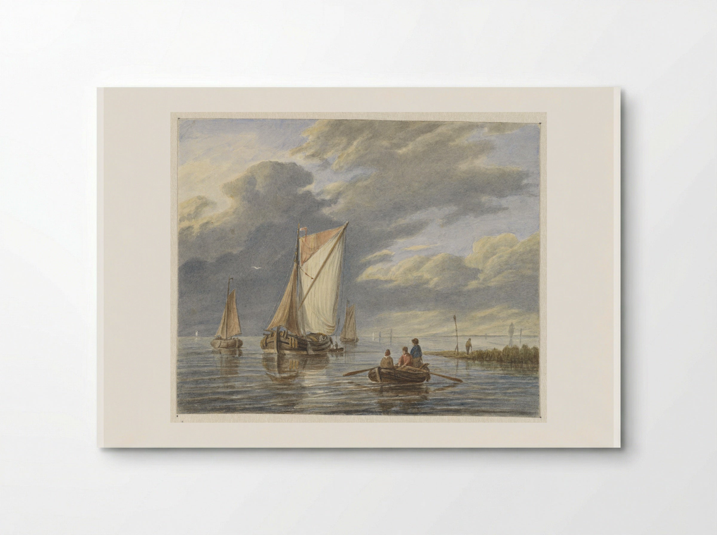 Bootjes op het water - Matthijs Maris - Poster