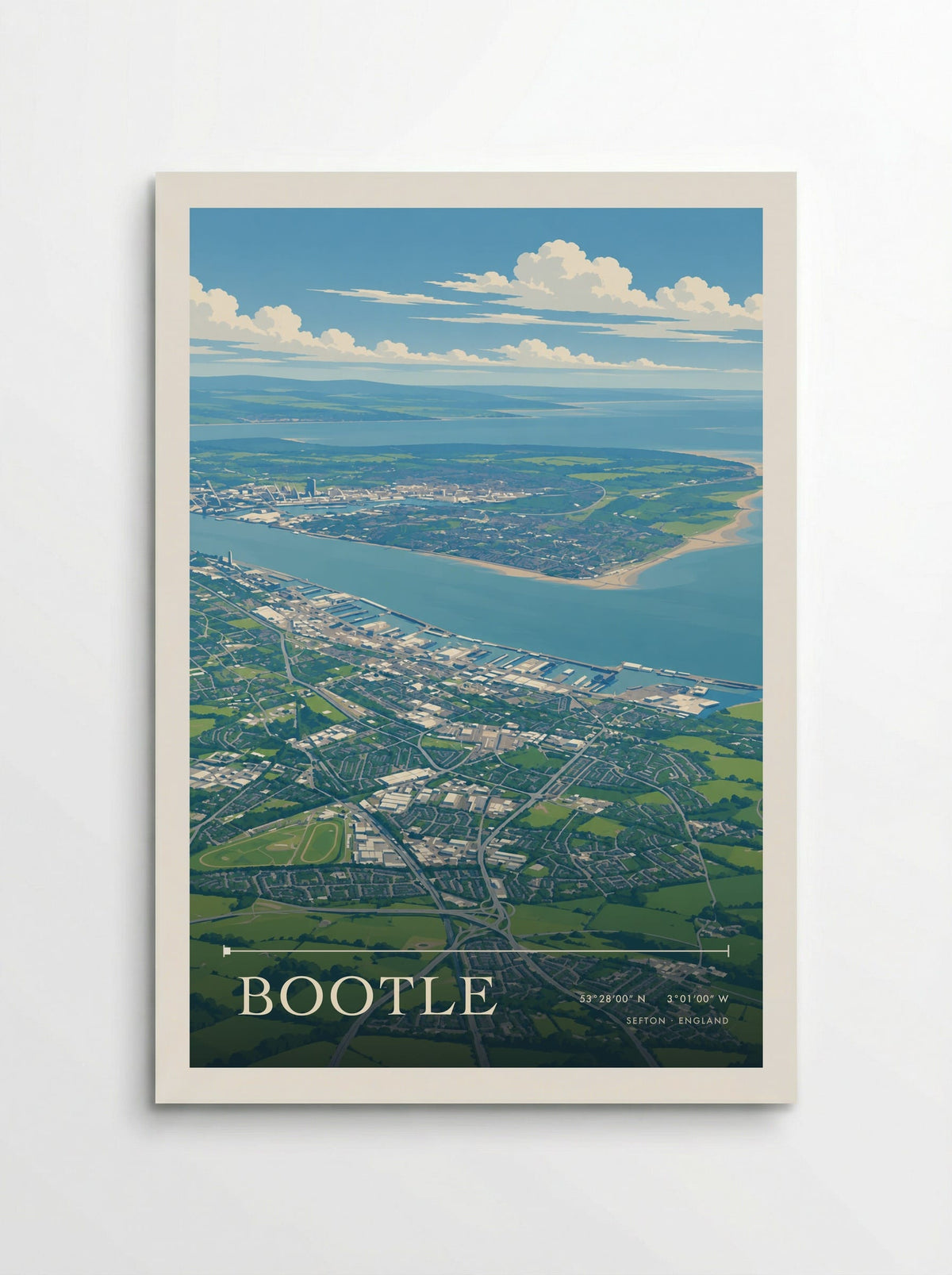 Bootle, Sefton | Travel Poster - Poster