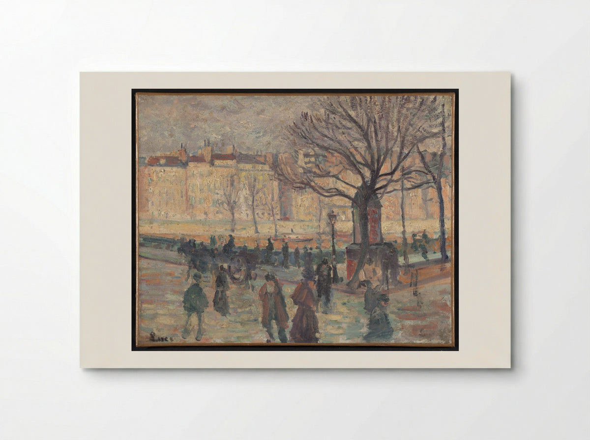 Bords De Seine - Maximilien Luce - Poster