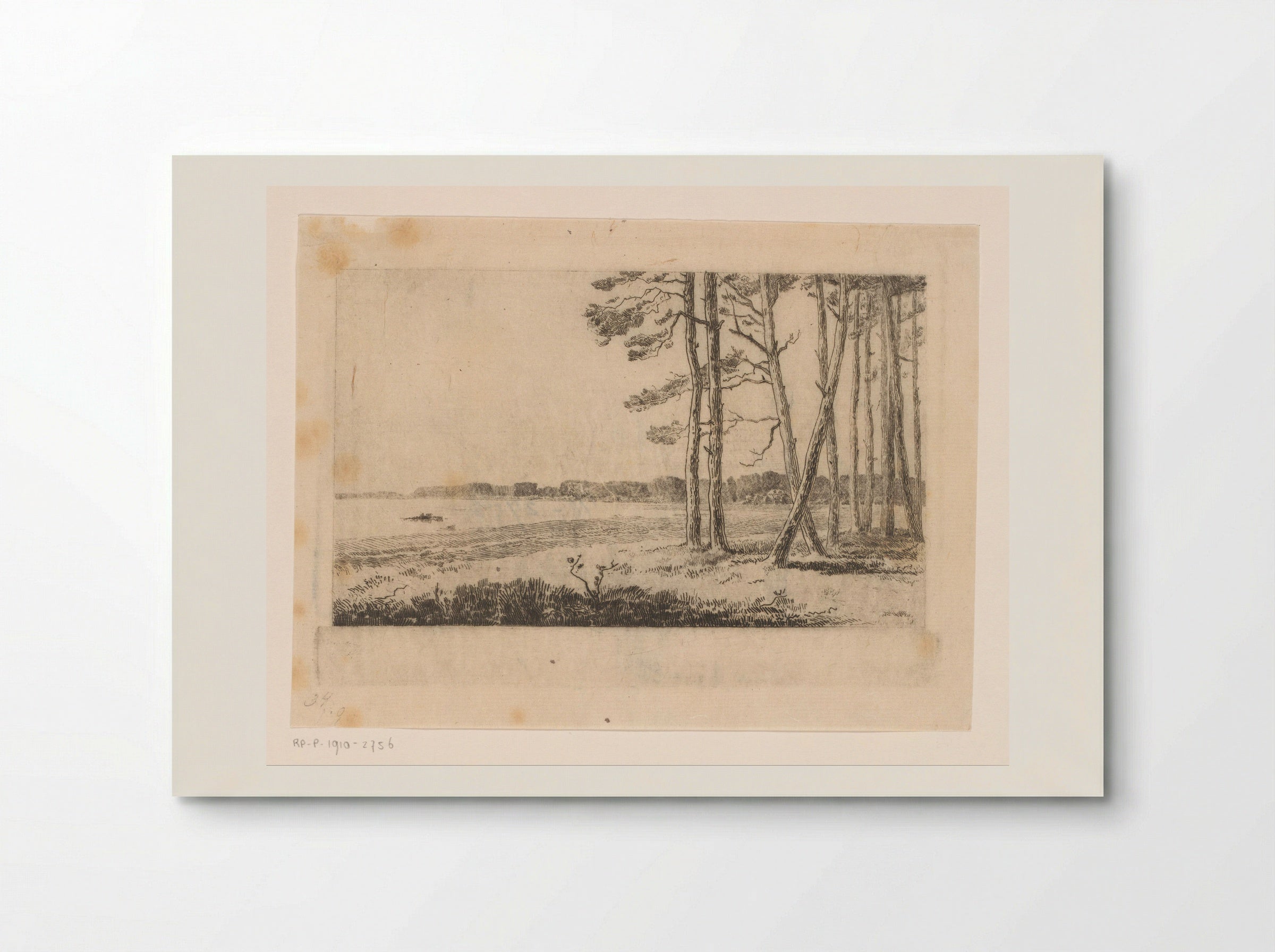 Bosrand bij Kalmthout - Carel Nicolaas Storm van 's-Gravesande - Poster