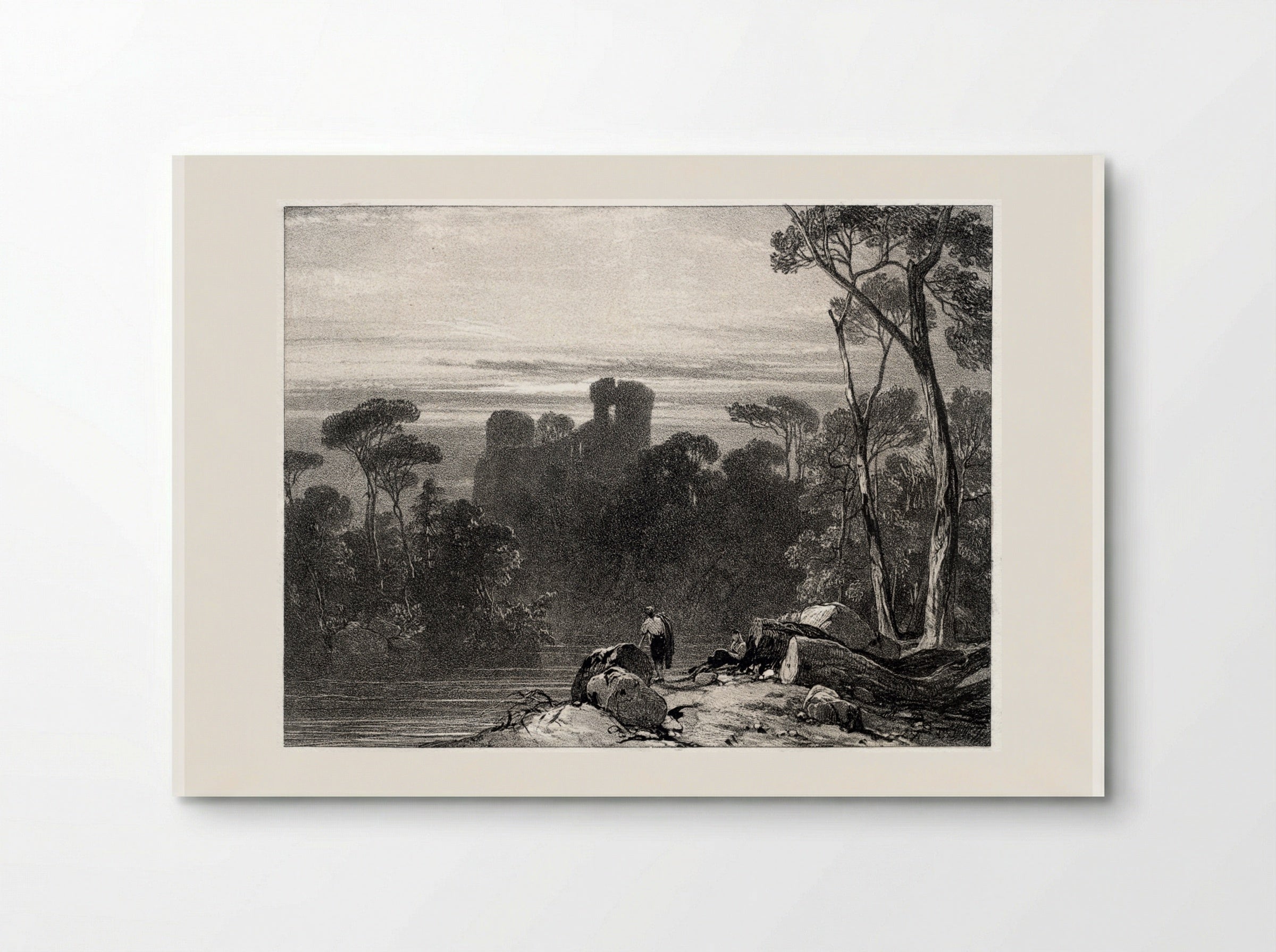 Bothwell Castle - Richard Parkes Bonington - Poster
