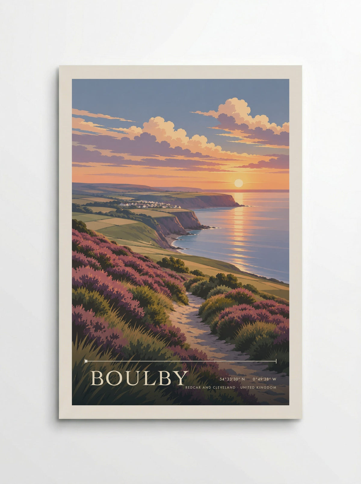 Boulby, Redcar and Cleveland | Travel Poster - Poster