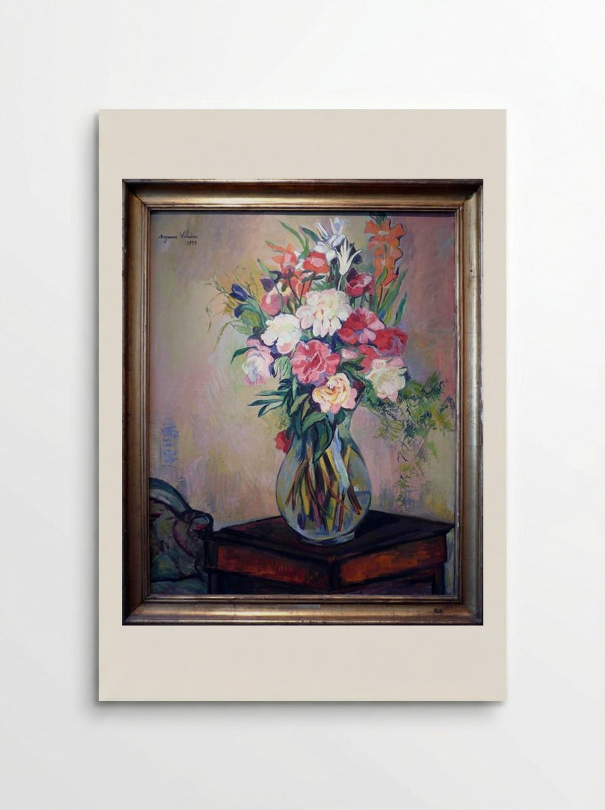 Bouquet of flowers - Suzanne Valadon - Poster