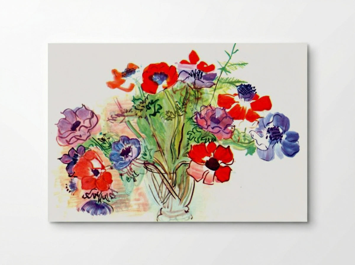 Bouquet of flowers - Raoul Dufy - Poster