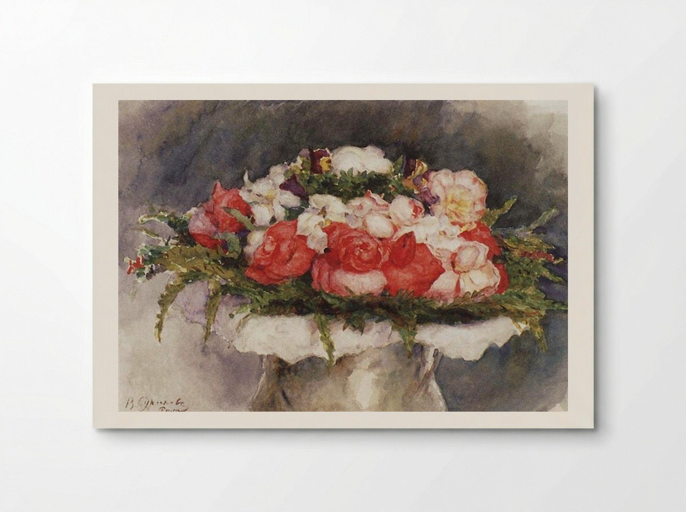 Bouquet - Vasily Surikov - Poster